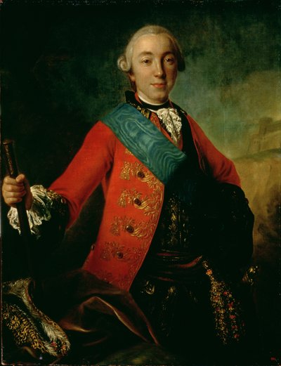 Portrait of Petr Fedorovich by Fedor Stepanovich Rokotov